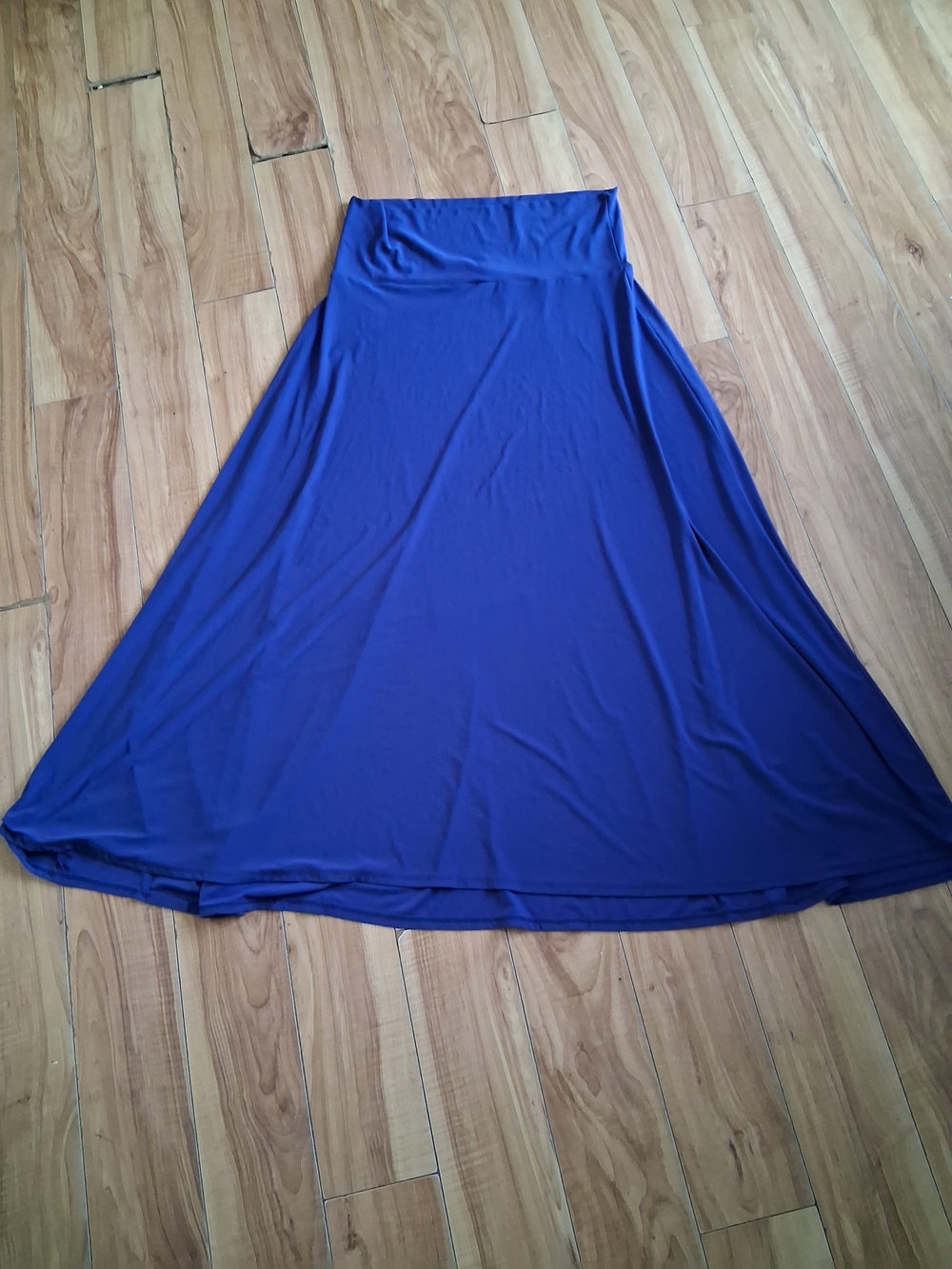 LuLaRoe Flared Maxi Skirt - Royal Blue